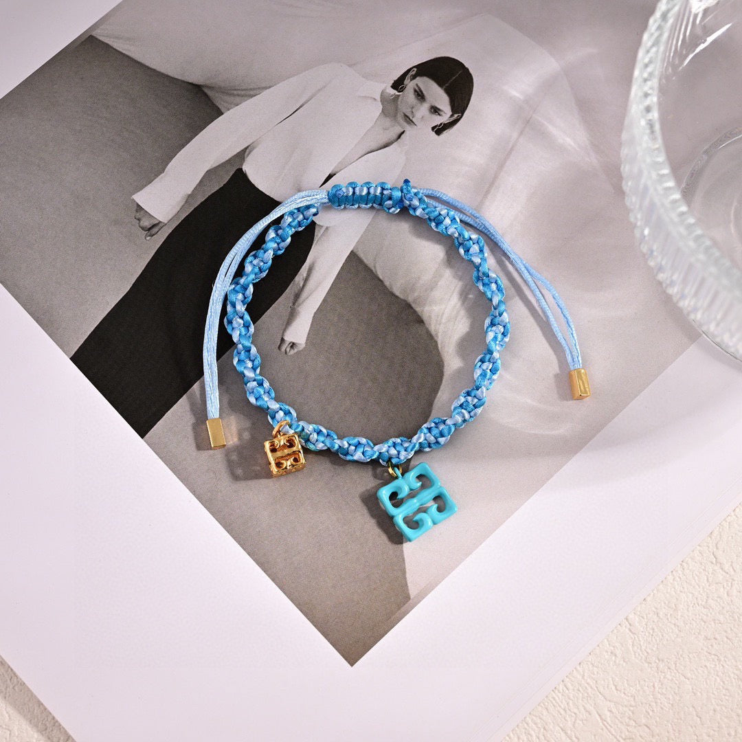 Infinity Cord Bracelet – Multicolor – Design 02 main product view