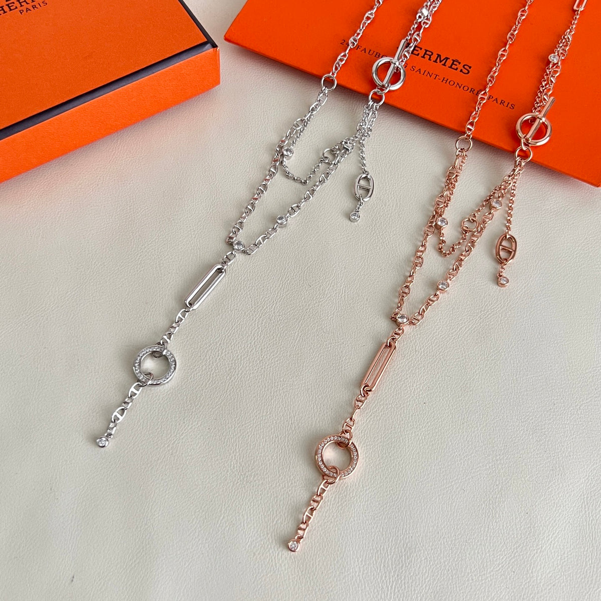 Horse Pendant Necklace in Polished Metal-Tone – Design 019 styled product view
