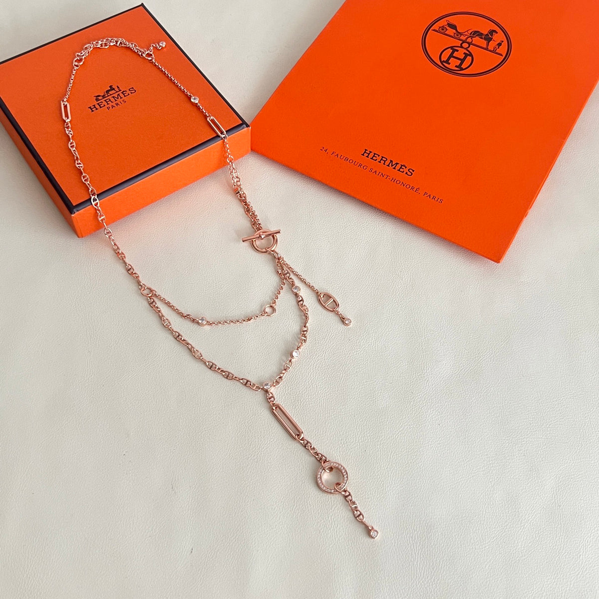 Horse Pendant Necklace in Polished Metal-Tone – Design 018 main product view