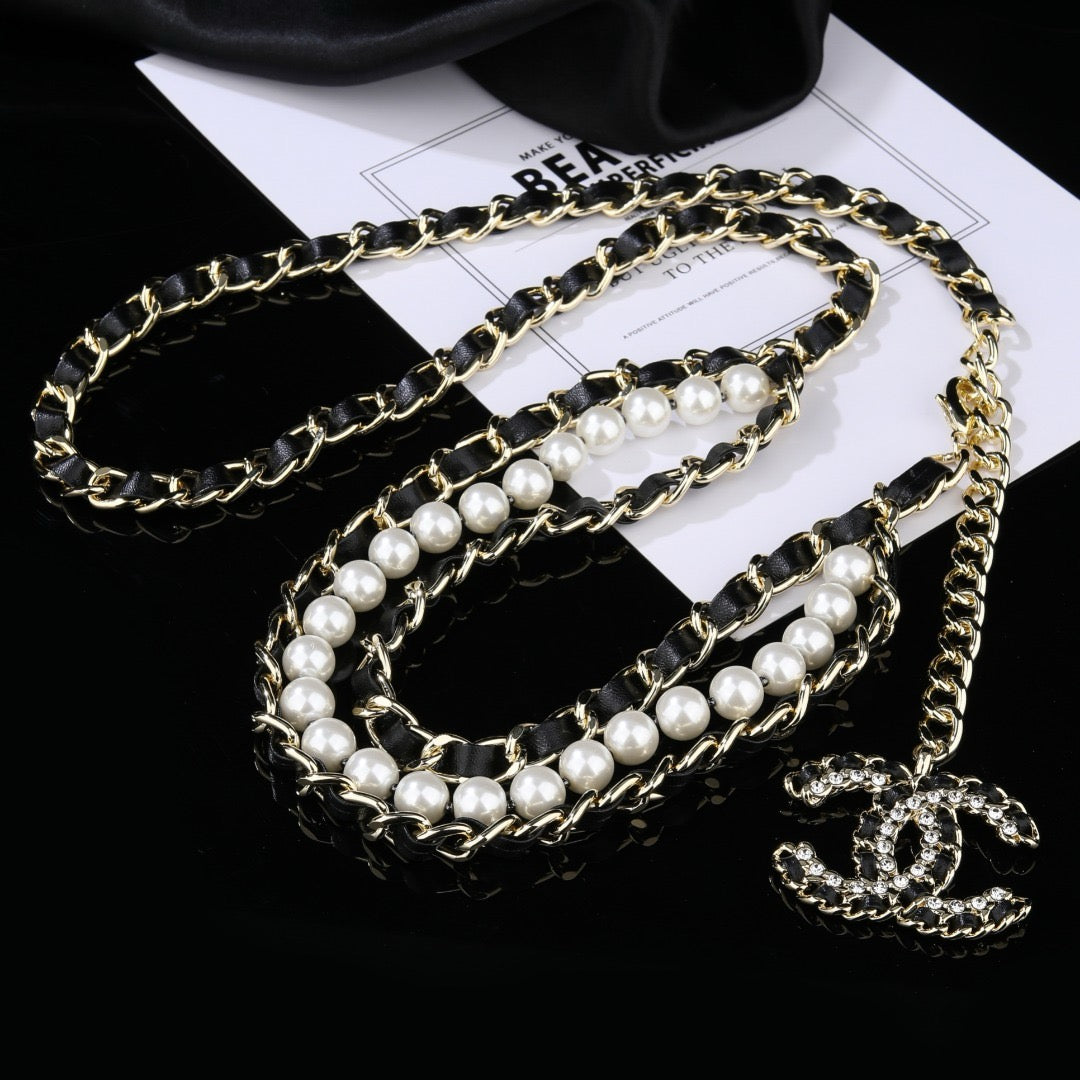 Signature Emblem Jewelry Accessory in Gold-Tone – Design 017 main product view