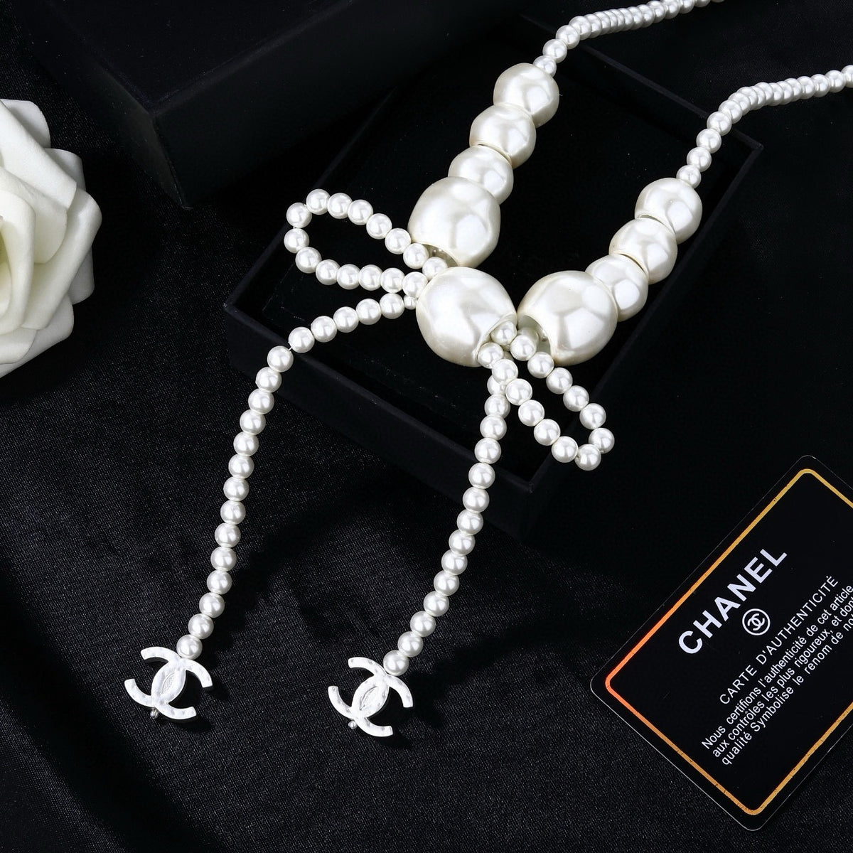 Signature Emblem Jewelry Accessory in Polished Metal-Tone – Design 038 main product view