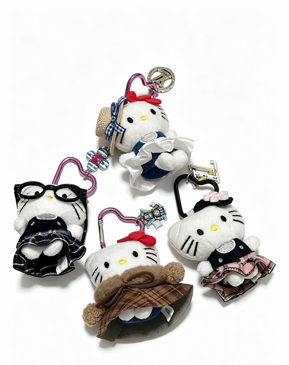 Bag Motif Keychain – Bag Detail – Design 065 main product view