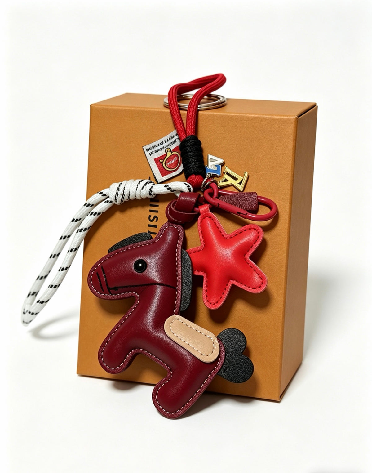 Bag Motif Keychain – Bag Detail – Design 058 front product view
