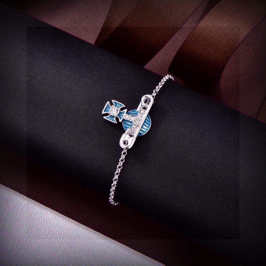 Orb Bracelet in Polished Metal-Tone – Design 010 close-up detail
