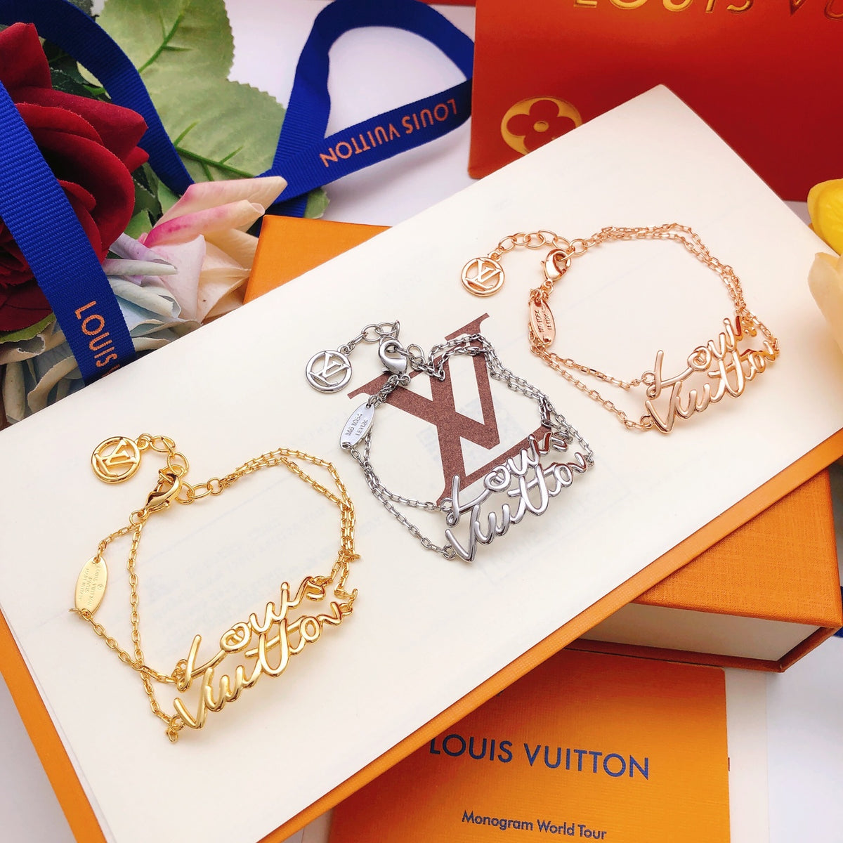 Geometric Emblem Bracelet in Rose-Gold-Tone – Rose Gold Detail – Design 004 detail view