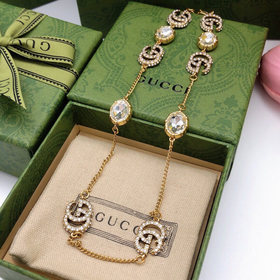 Geometric Emblem Pendant Necklace in Silver-Tone – Design 001 front product view