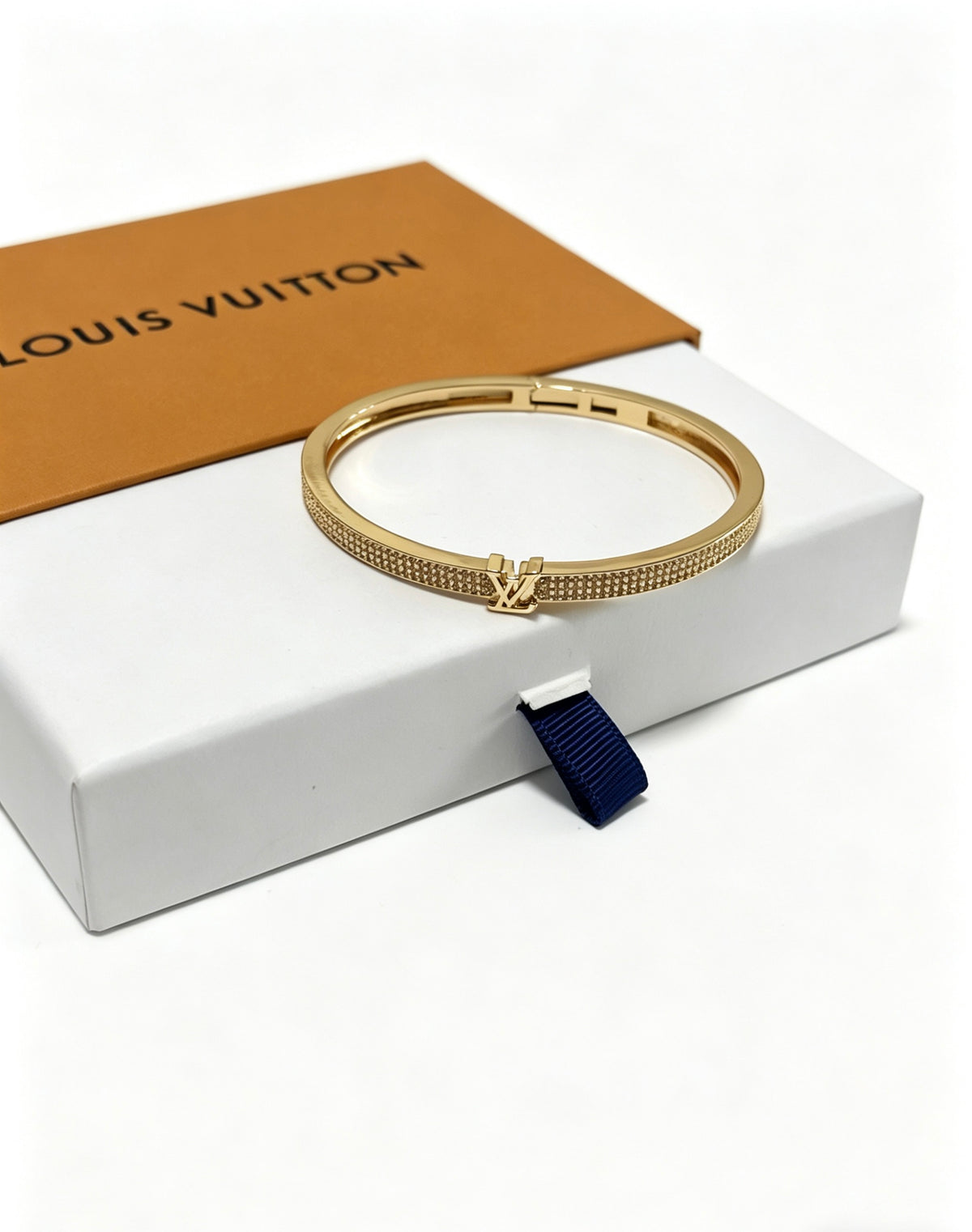 Chain Bangle in Silver-Tone – Design 010 front product view