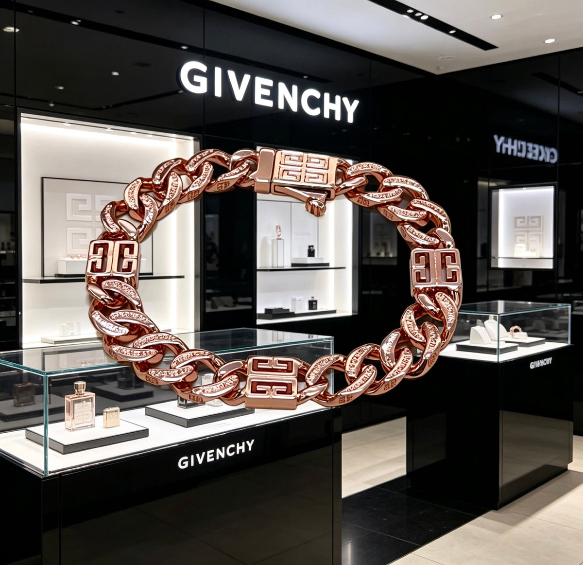 4G Emblem Emblem Bracelet – Design 06 front view