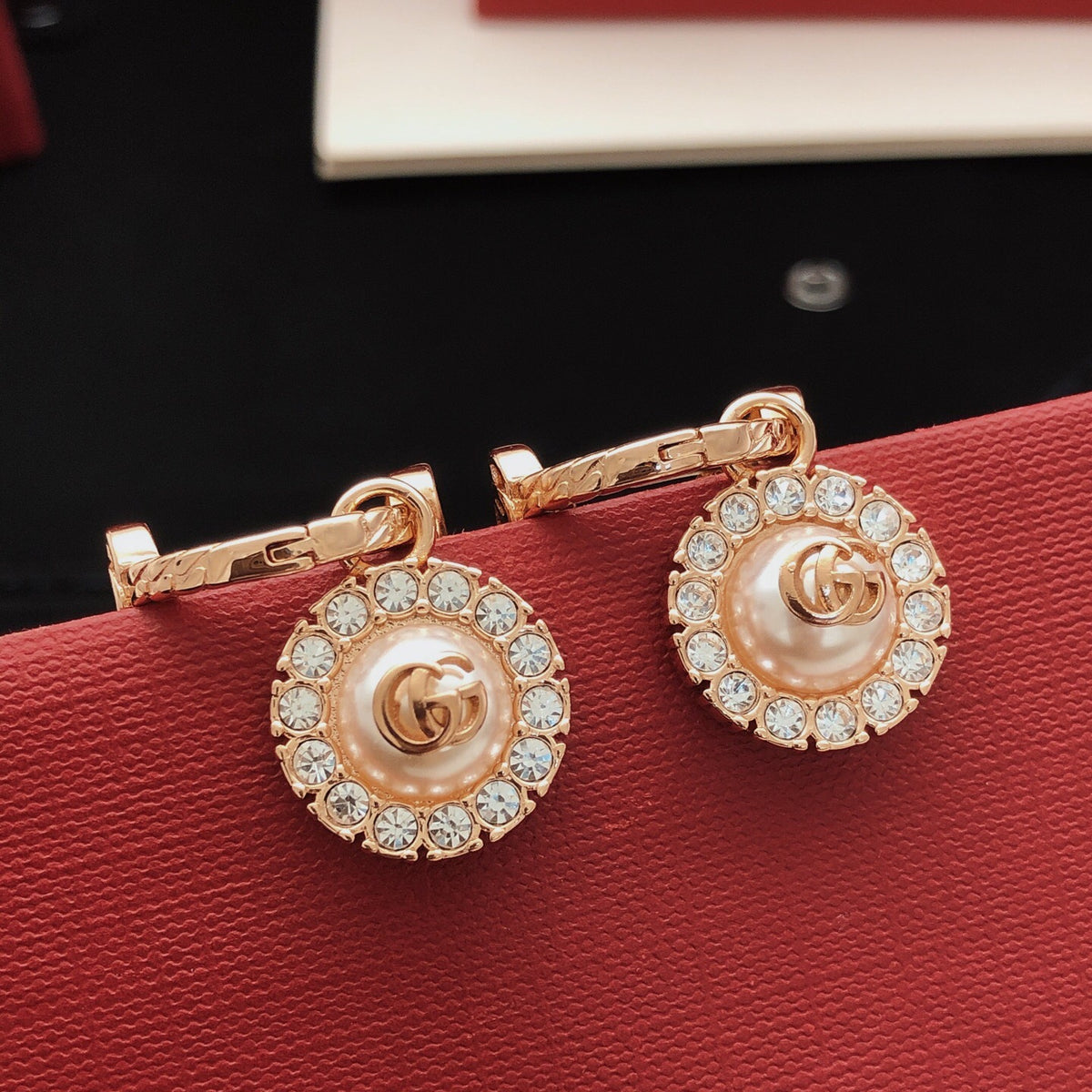 Geometric Emblem Jewelry Accessory in Rose-Gold-Tone – Design 002 main product view