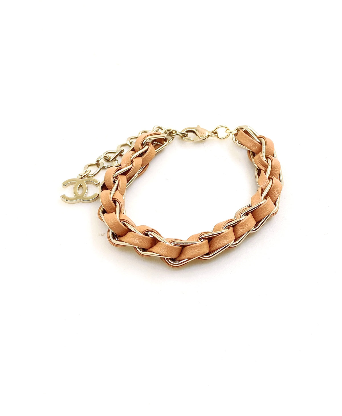 Signature Emblem Bracelet in Gold-Tone – Design 014 main product view