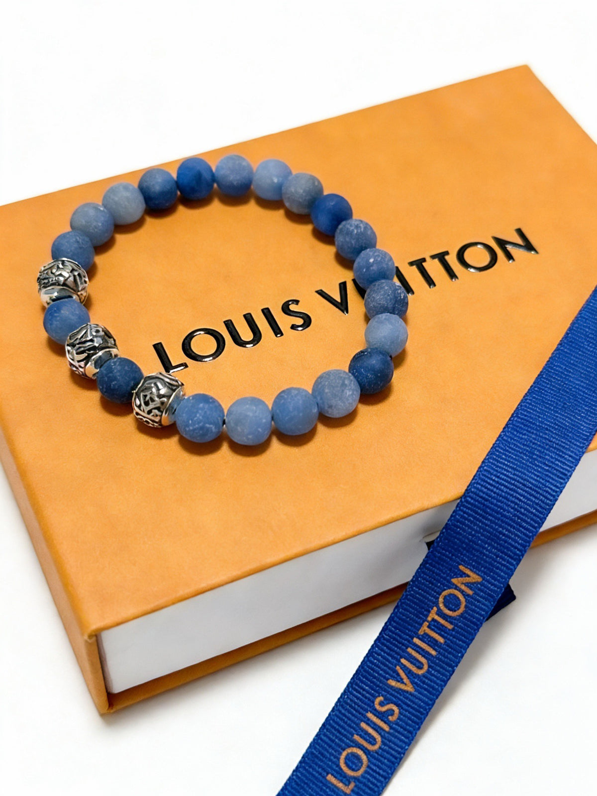 Geometric Emblem Bracelet in Silver-Tone – Design 028 main product view