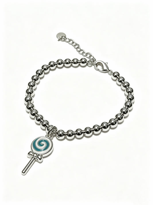 Signature Motif Bracelet in Silver-Tone – Vintage Detail – Design 74 main product view