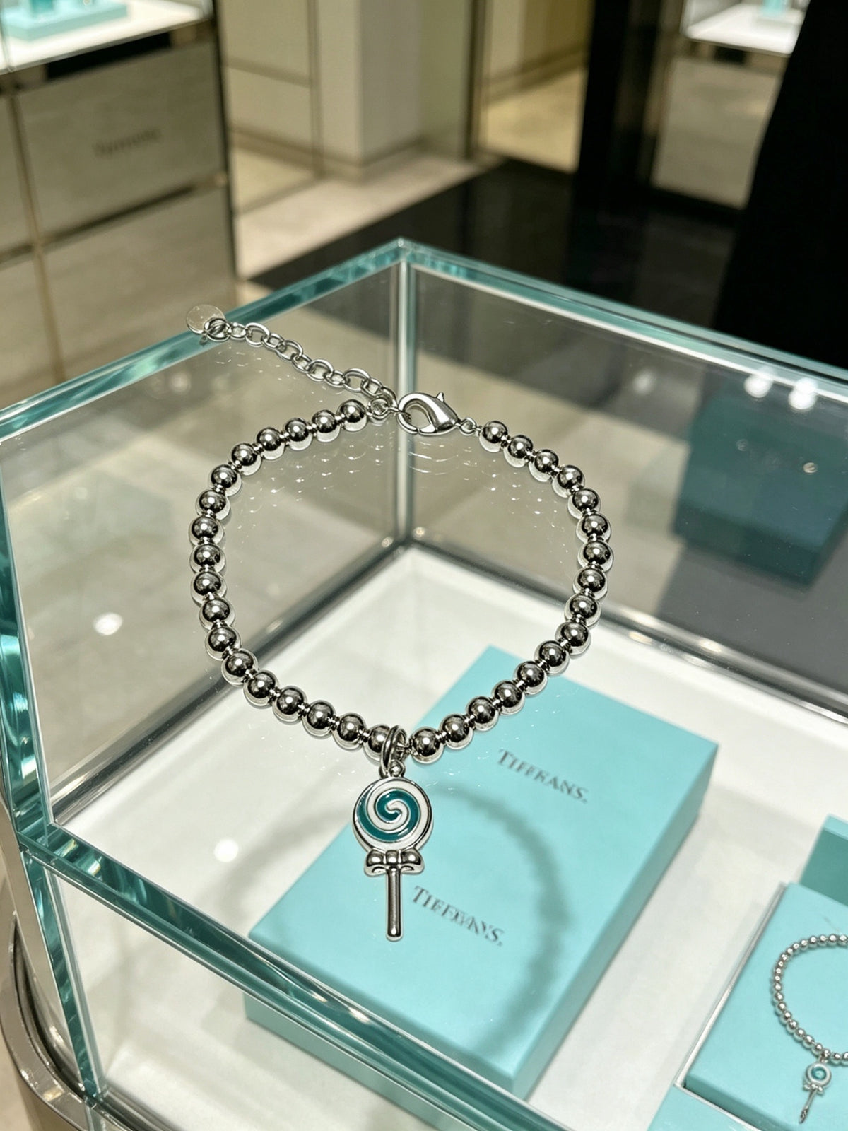 Signature Motif Bracelet in Silver-Tone – Vintage Detail – Design 74 front product view