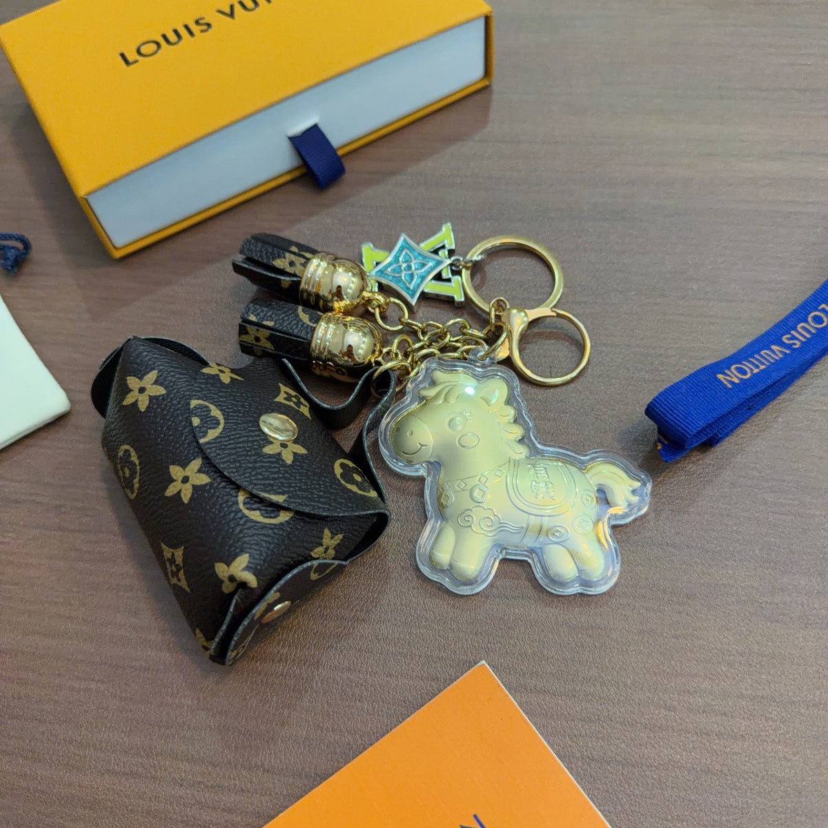 Bag Motif Keychain – Bag Detail – Design 112 detail view