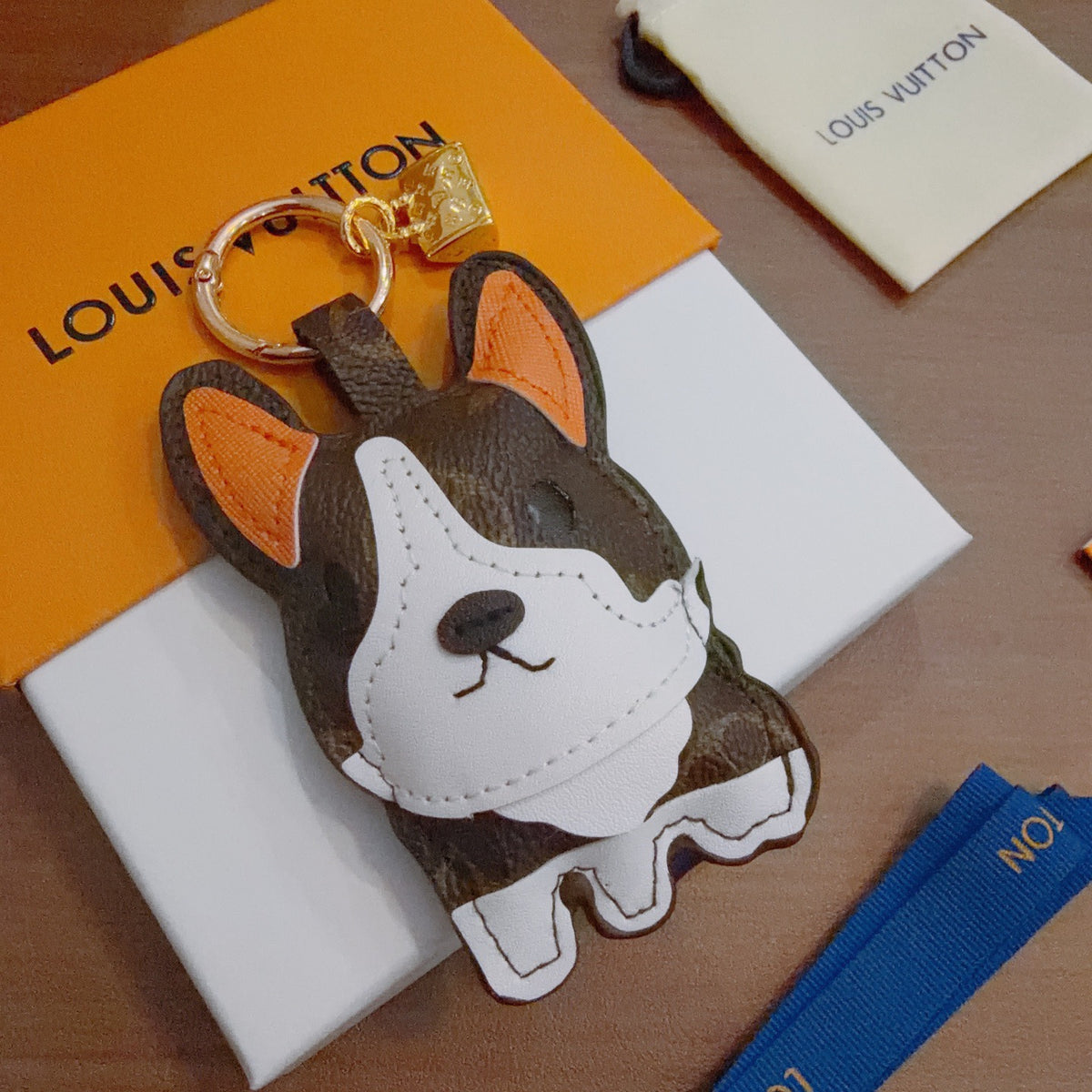 Bag Motif Keychain – Bag Detail – Design 104 front product view