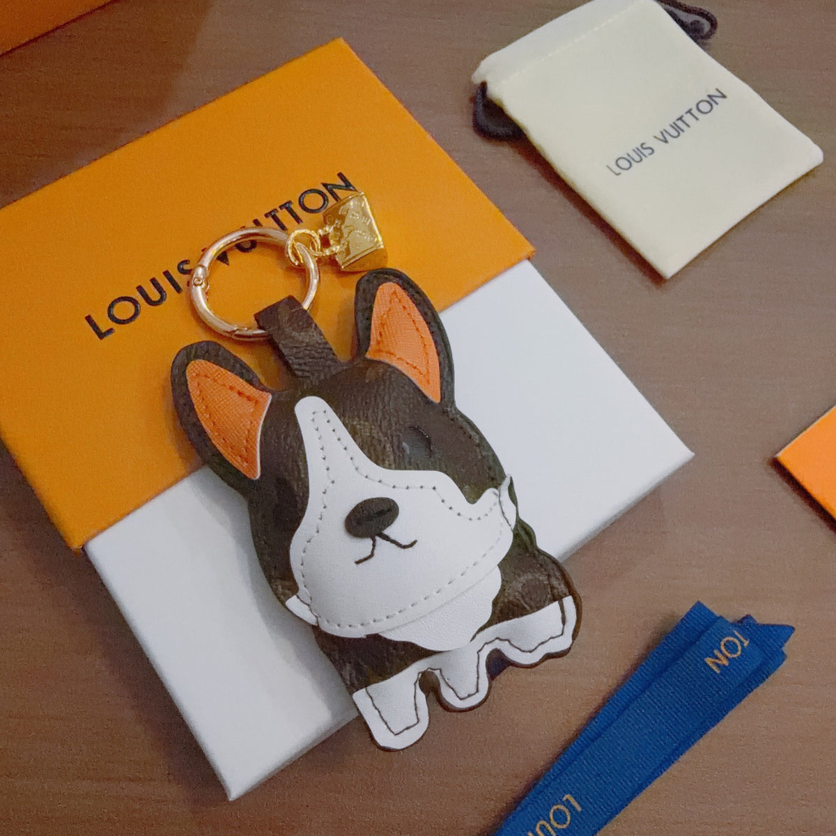 Bag Motif Keychain – Bag Detail – Design 104 close-up detail