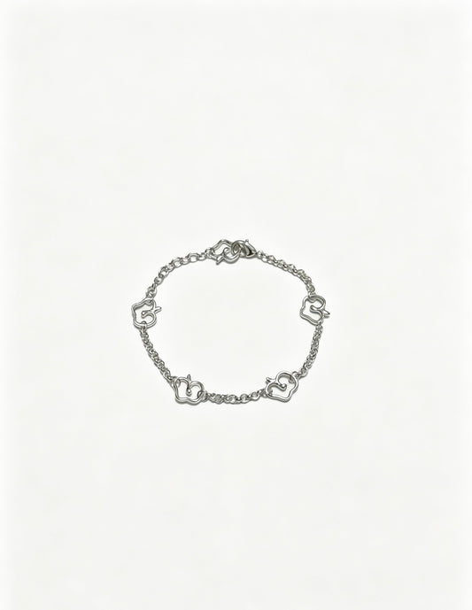 Signature Motif Bracelet in Silver-Tone – Vintage Detail – Design 84 main product view
