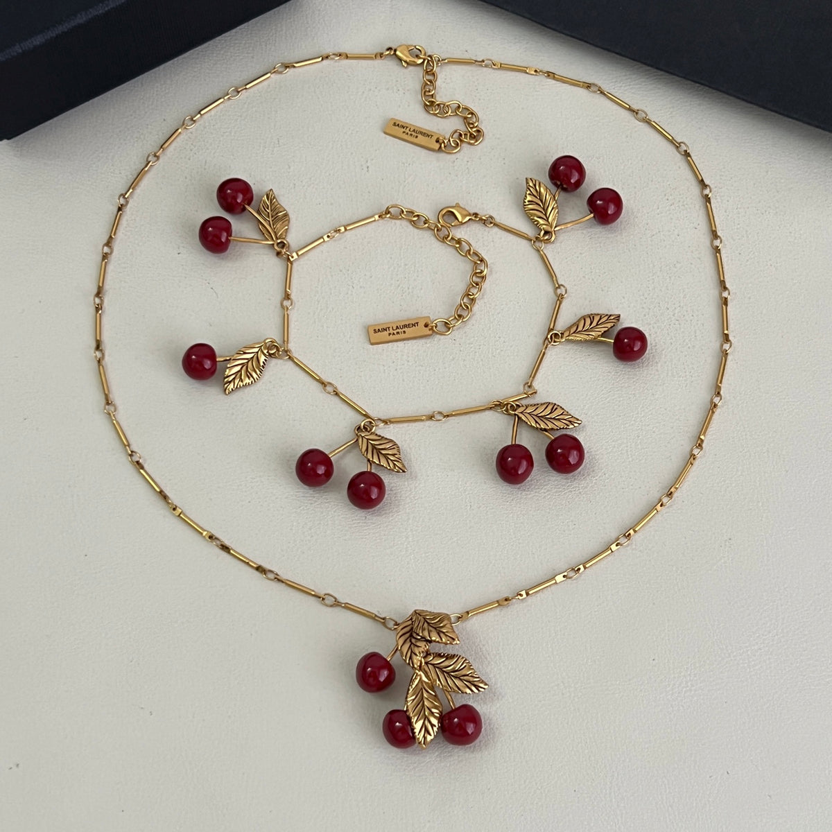 Geometric Emblem Pendant Necklace in Gold-Tone – Design 003 main product view
