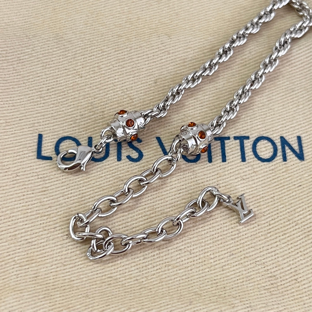 Geometric Emblem Pendant Necklace in Polished Metal-Tone – Design 034 detail view