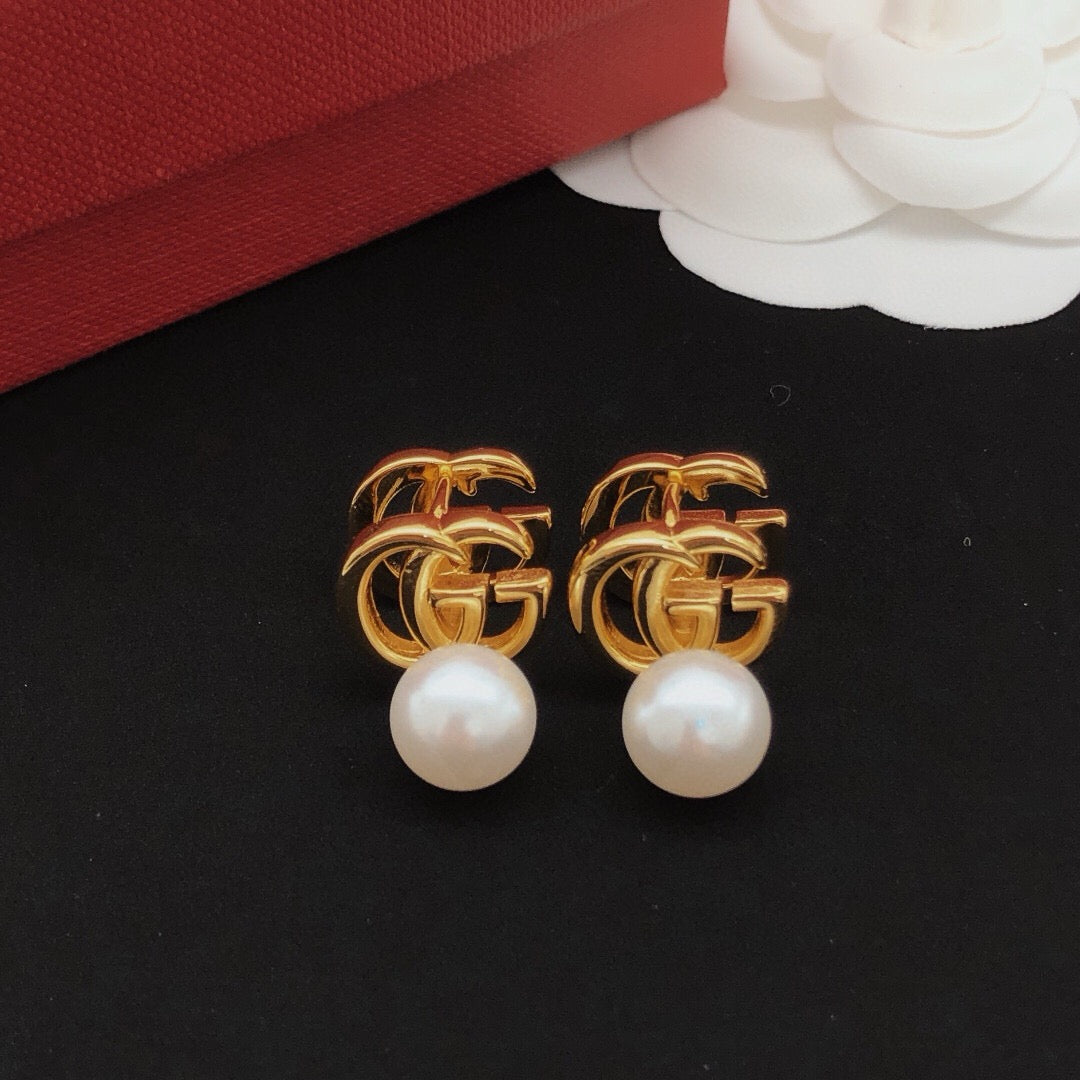 Geometric Emblem Jewelry Accessory in Gold-Tone – Design 005 styled product view