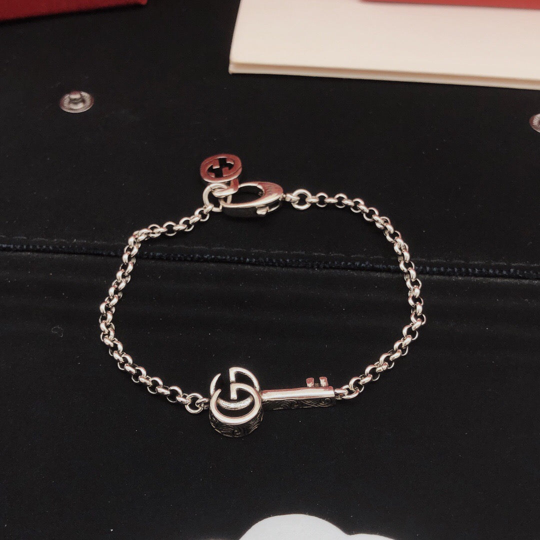 Key Bracelet in Gold-Tone detail view