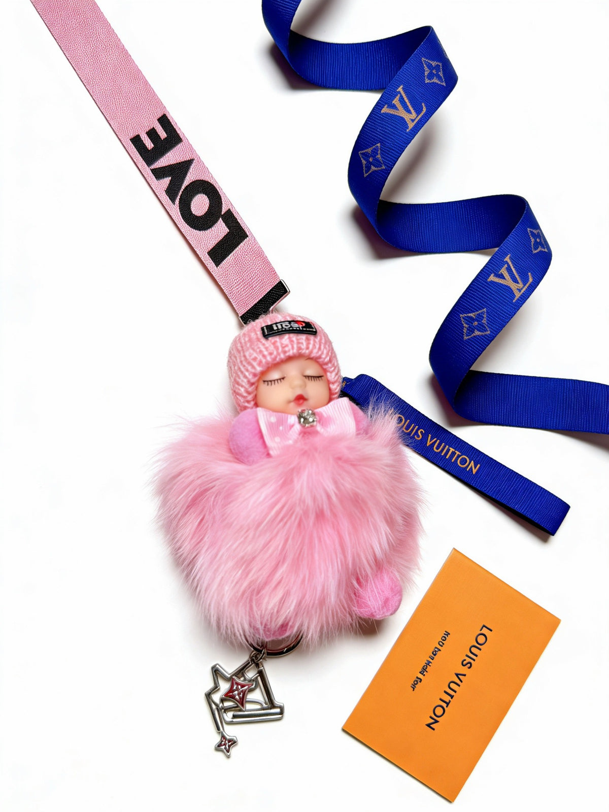 Bag Motif Keychain – Bag Detail – Design 103 styled product view