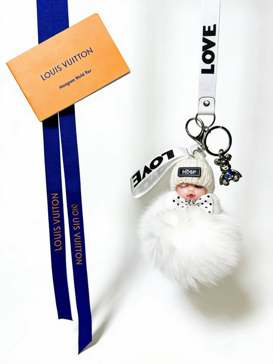 Bag Motif Keychain – Bag Detail – Design 101 main product view