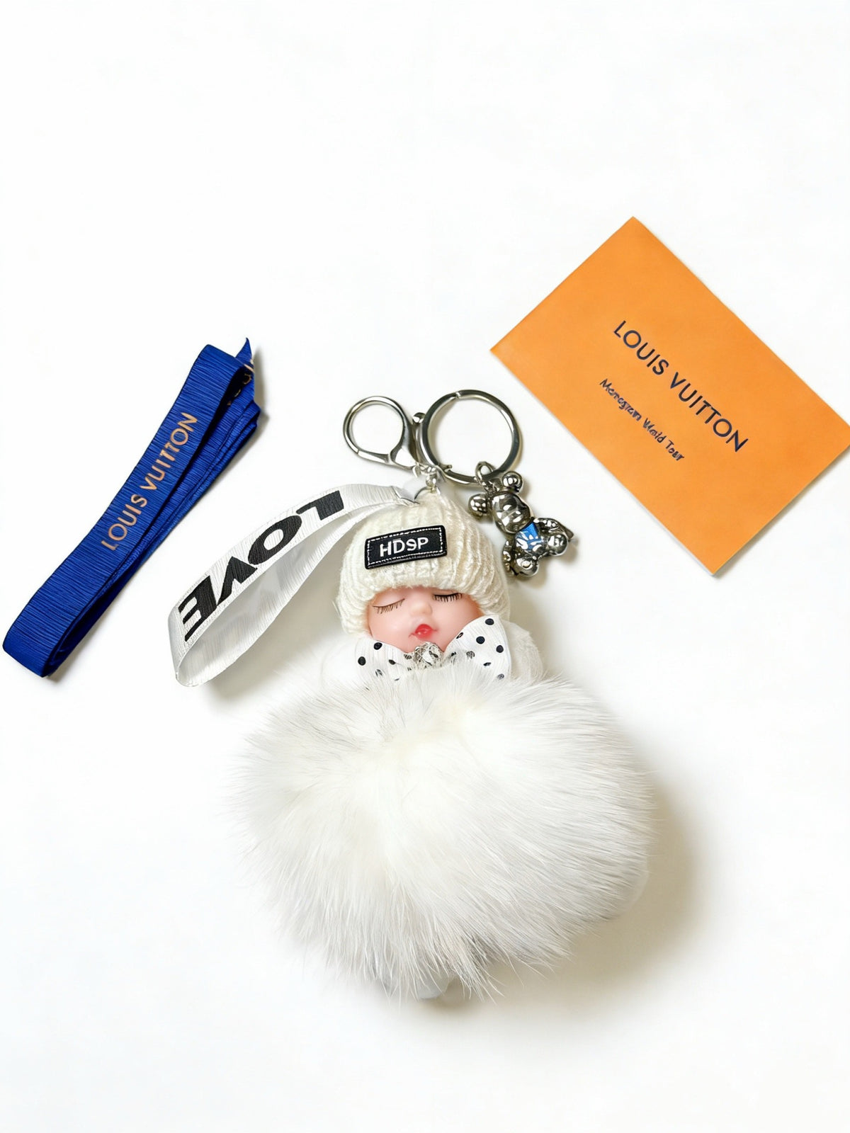 Bag Motif Keychain – Bag Detail – Design 101 front product view