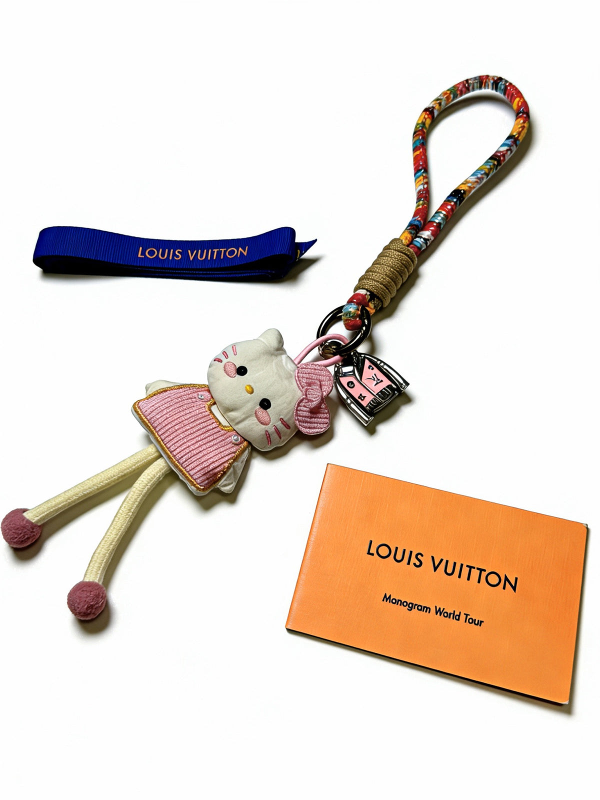 Bag Motif Keychain – Bag Detail – Design 100 side detail