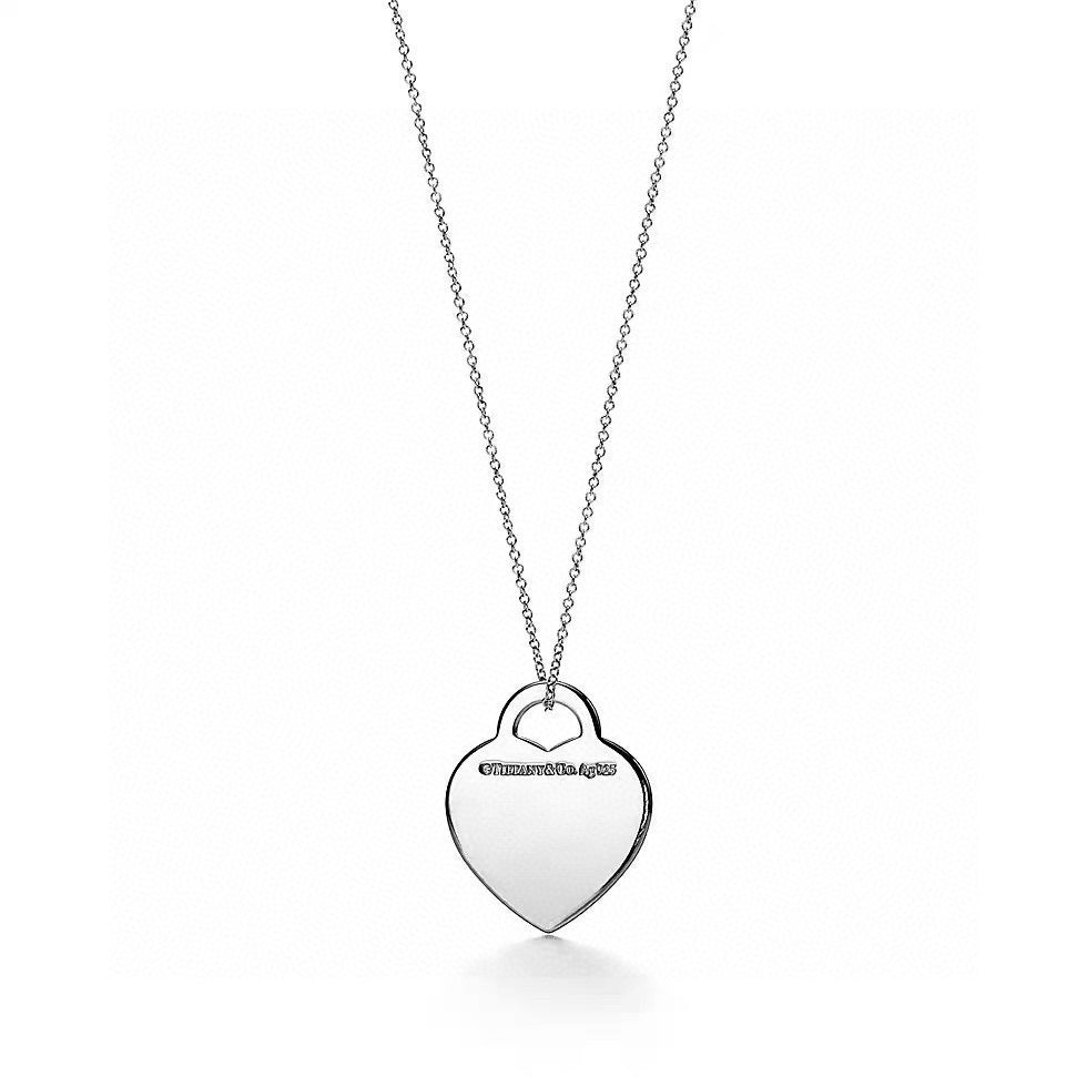 Signature Motif Pendant Necklace in Silver-Tone – Vintage Detail – Design 35 detail view