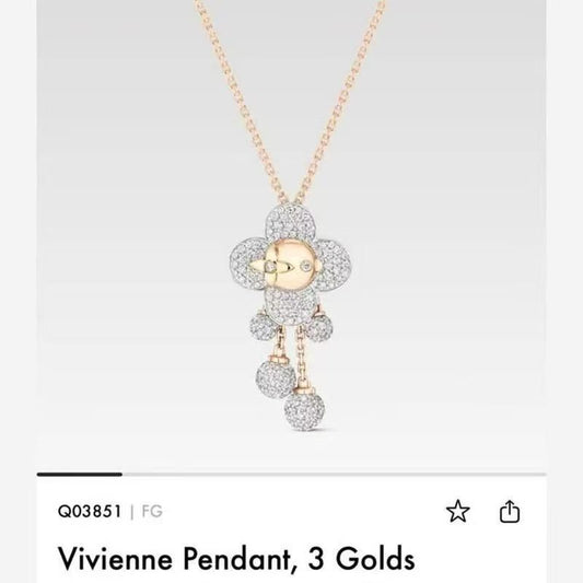 Sunflower Pendant Necklace in Polished Metal-Tone – Sunflower Detail – Design 002 main product view