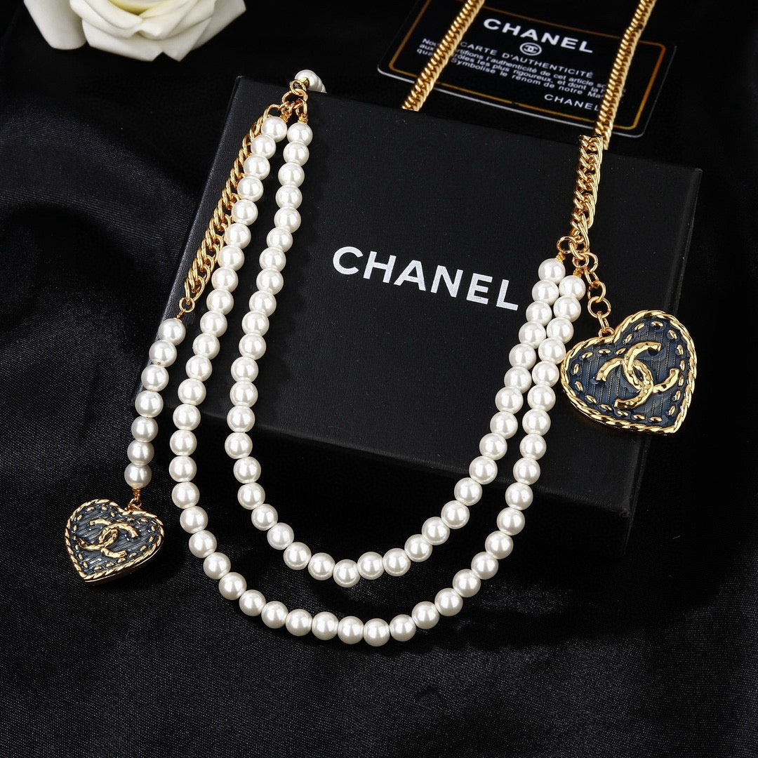 Signature Emblem Jewelry Accessory in Polished Metal-Tone – Design 074 front product view
