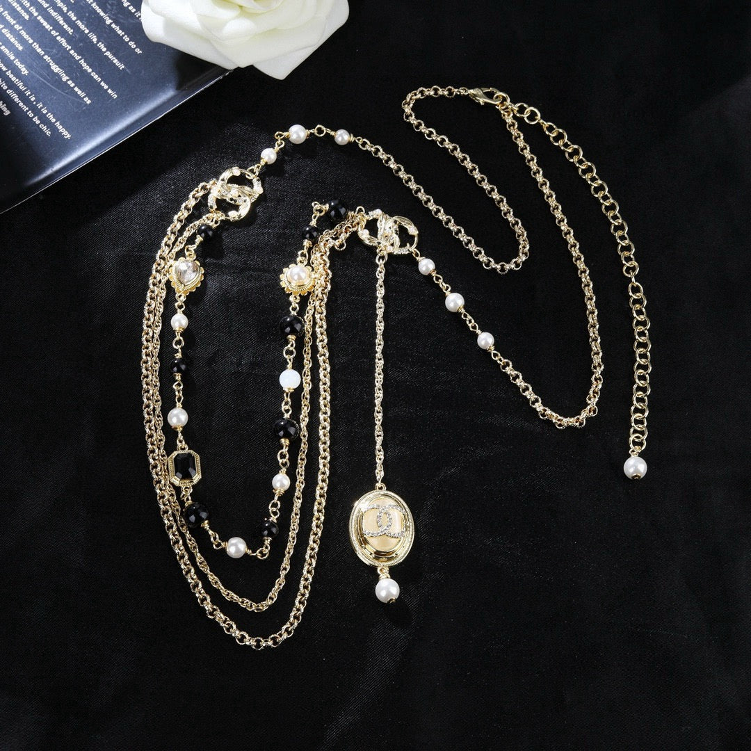 Signature Emblem Jewelry Accessory in Polished Metal-Tone – Design 073 main product view