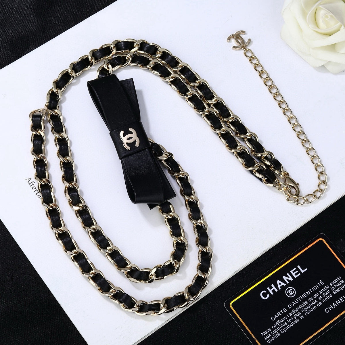 Signature Emblem Jewelry Accessory in Polished Metal-Tone – Design 072 main product view