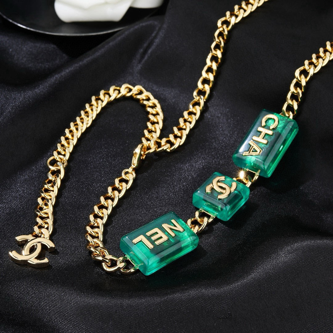 Signature Emblem Jewelry Accessory in Gold-Tone – Design 036 styled product view