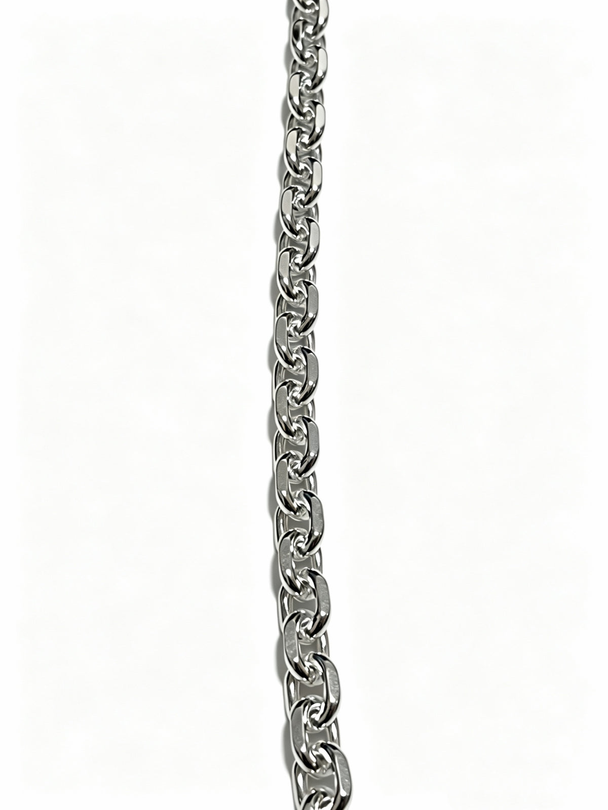 Signature Motif Pendant Necklace in Silver-Tone – Vintage Detail – Design 51 detail view
