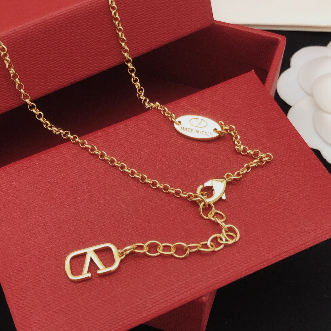 Signature Emblem Jewelry Accessory – Red – Design 03 side detail