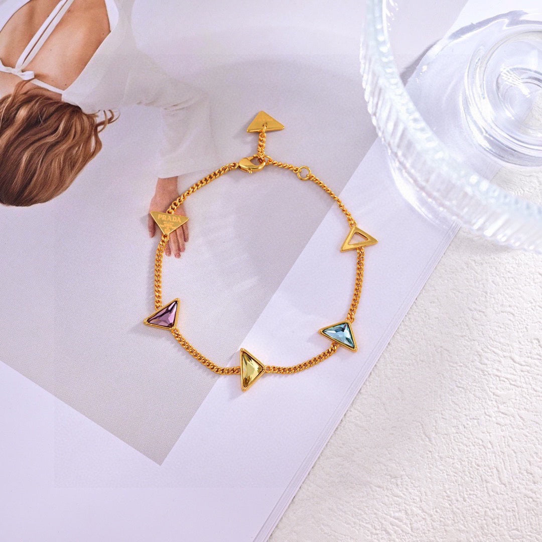 Signature Emblem Bracelet in Gold-Tone – Design 03 main product view