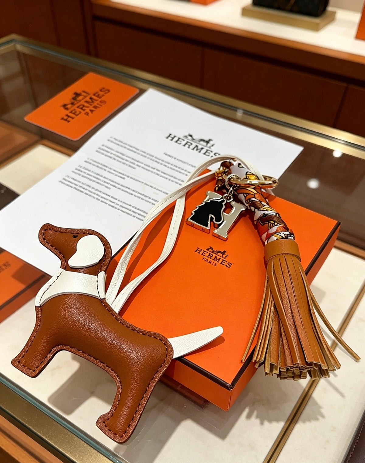 Horse Keychain in Silver-Tone – Design 081 front product view