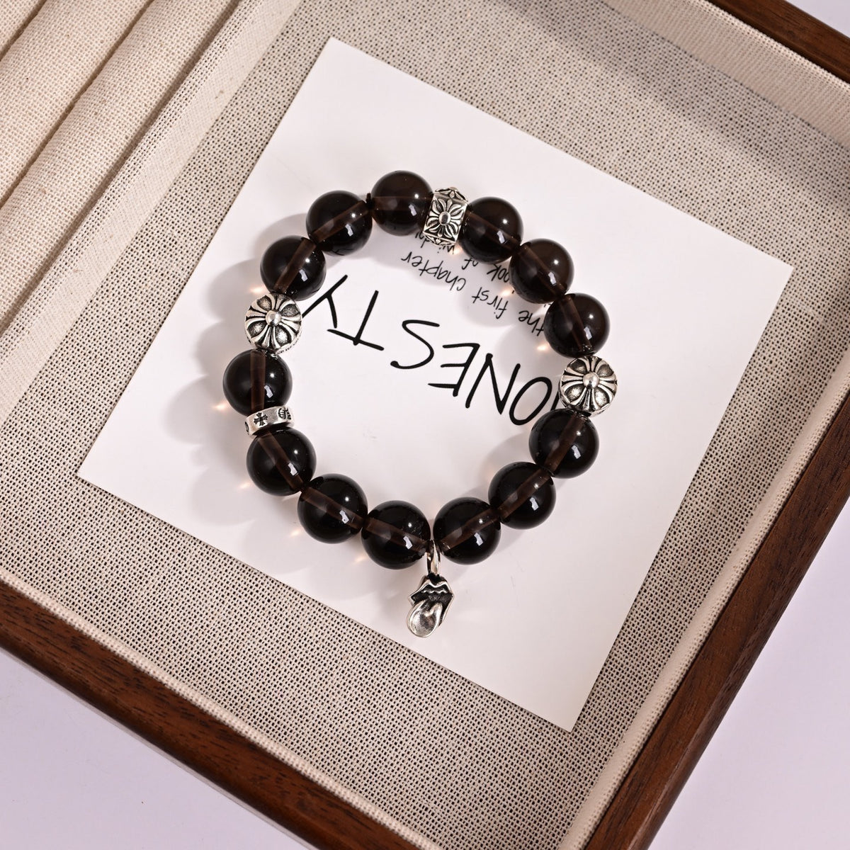 Cross Statement Bracelet in Metal-Tone – Design 22 main product view