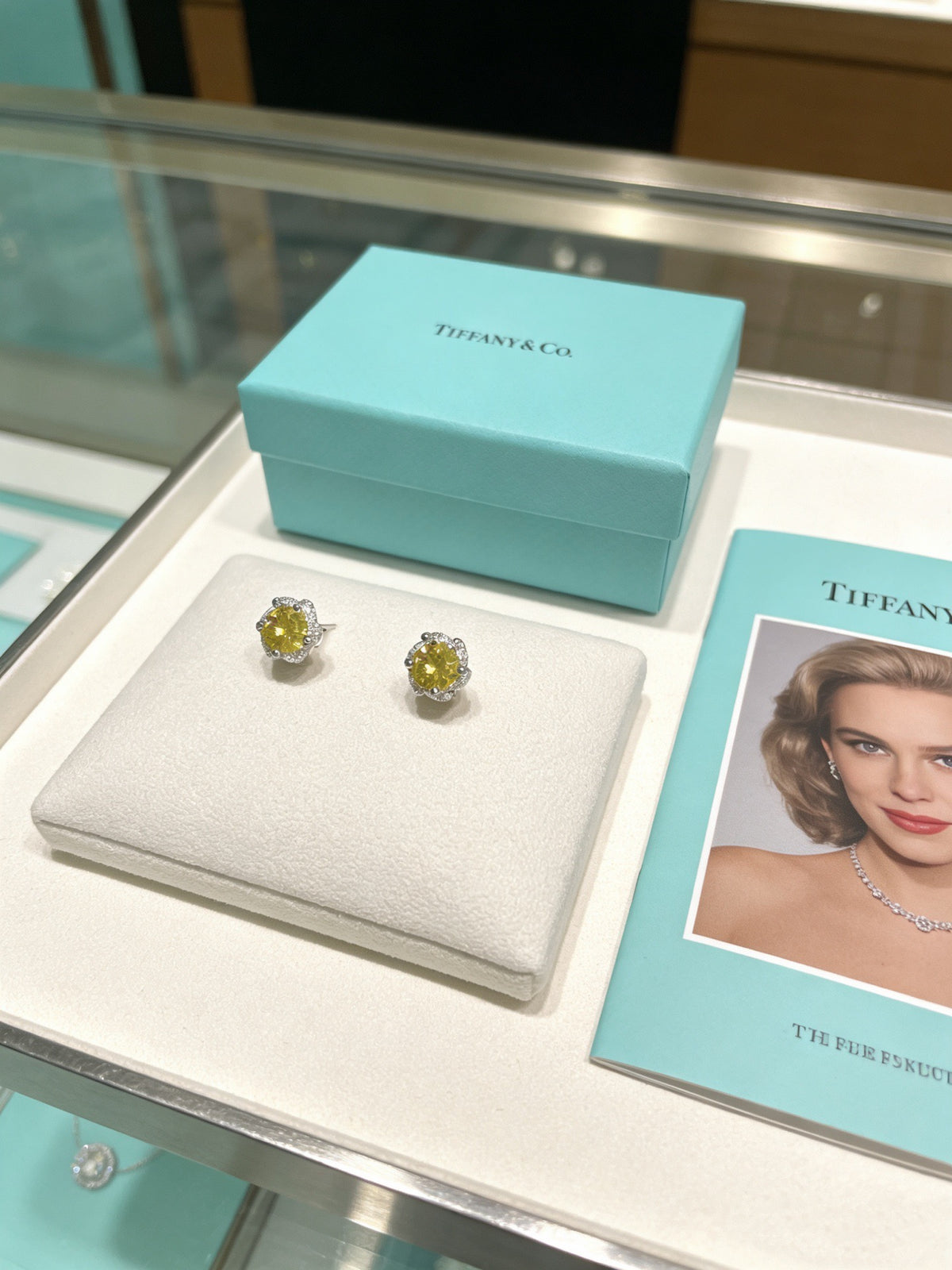 Signature Motif Statement Earrings in Silver-Tone – Vintage Detail – Design 03 close-up detail