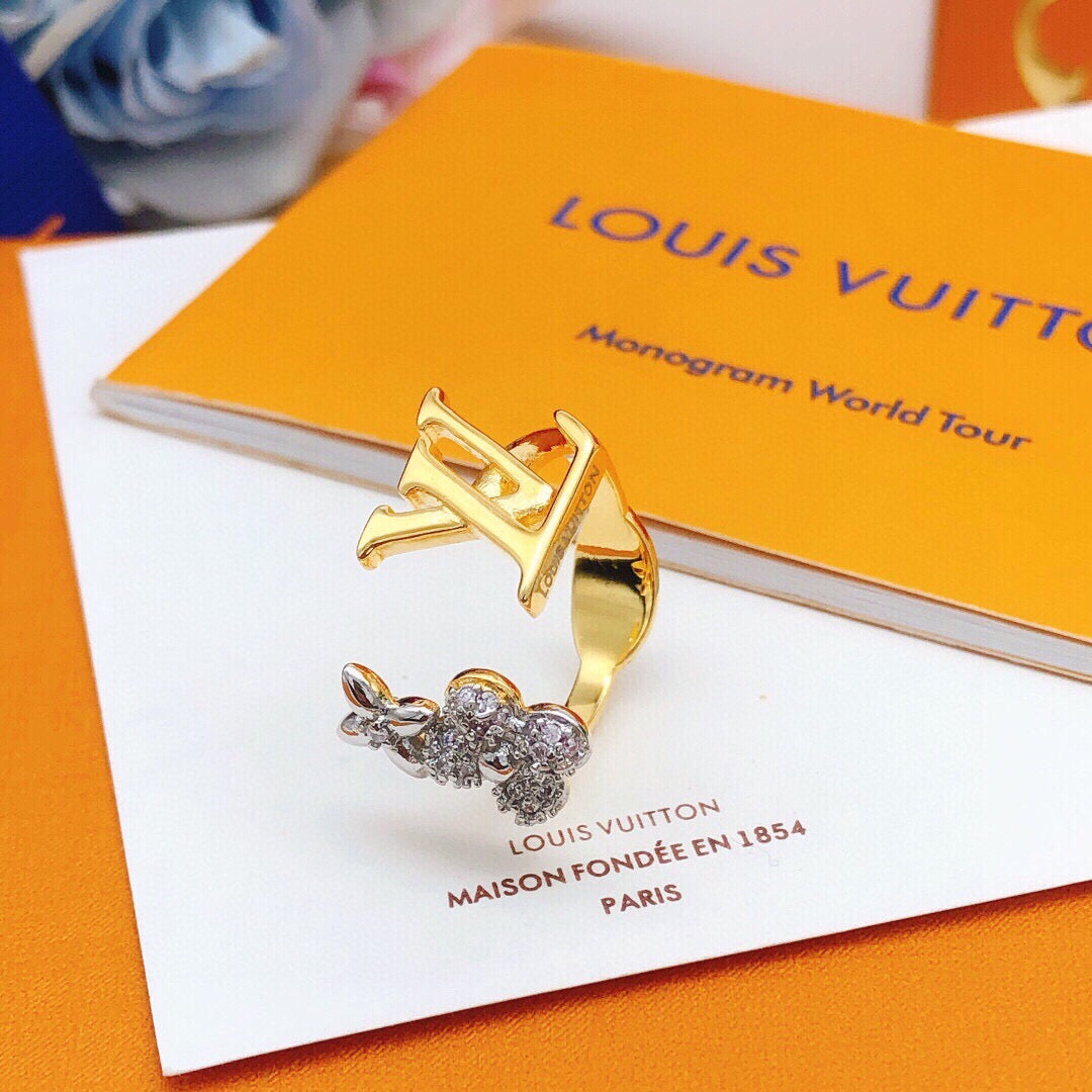 Geometric Emblem Statement Ring in Gold-Tone – Design 003 styled product view