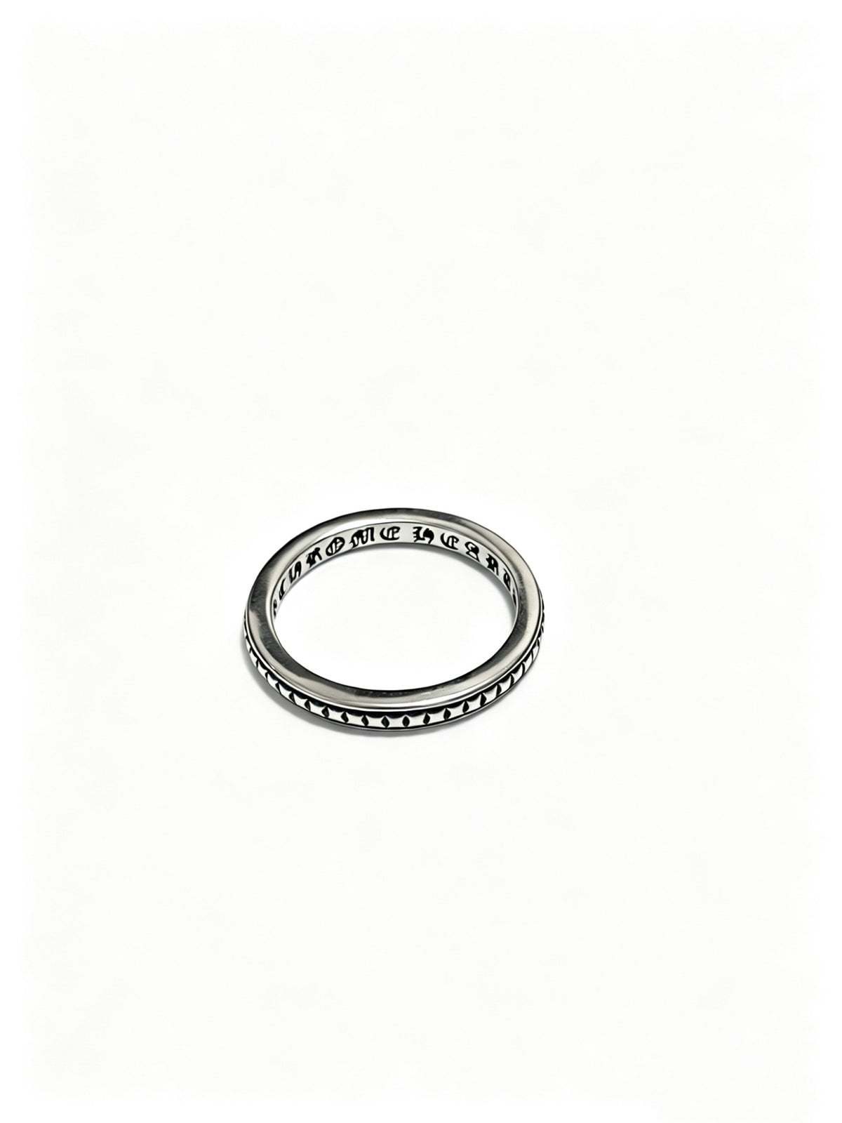 Cross Statement Ring in Metal-Tone – Design 11 detail view