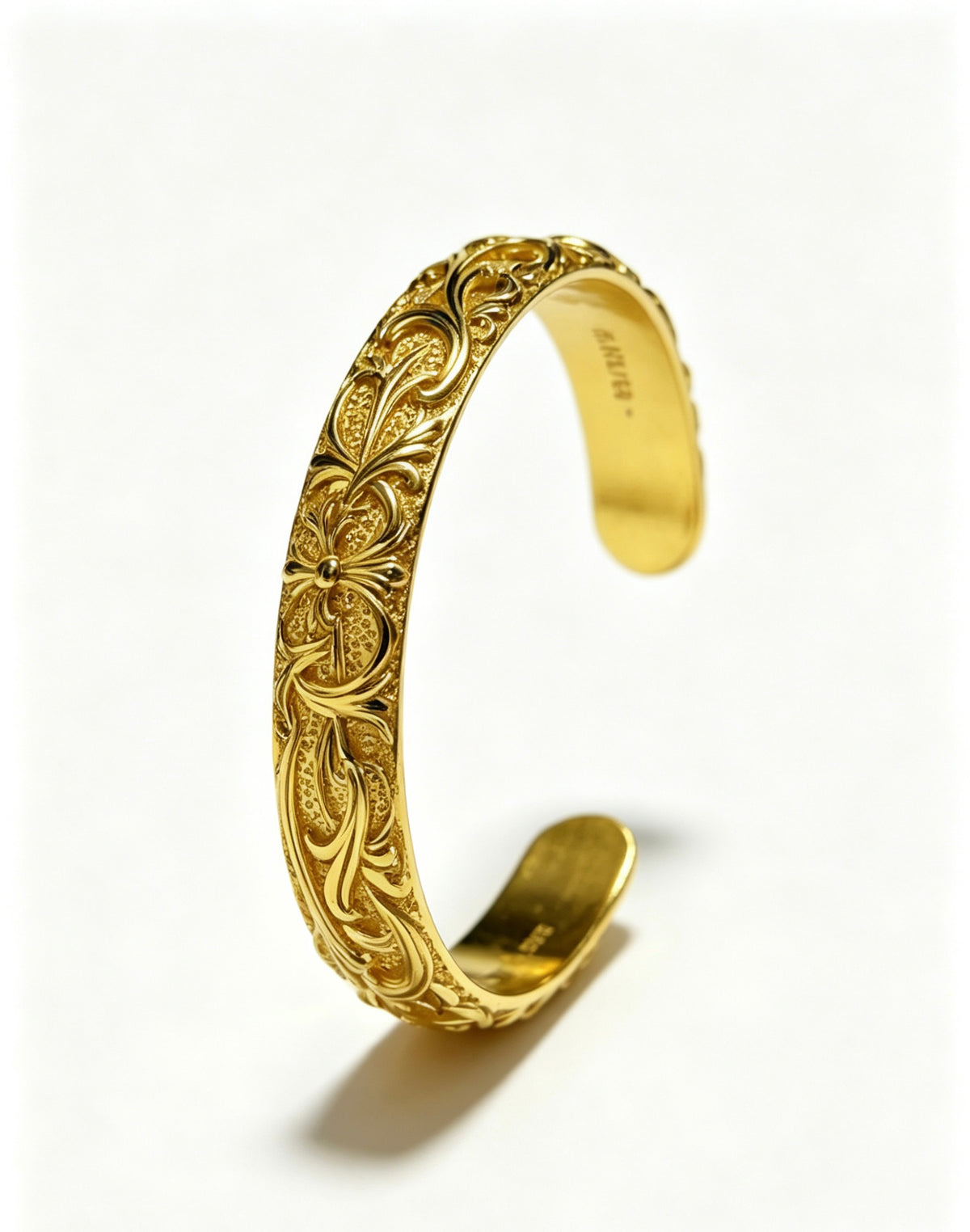 Cross Statement Bracelet in Metal-Tone – Design 03 styled product view