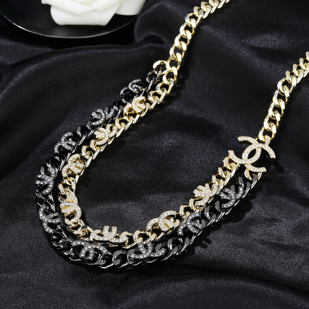 Signature Emblem Jewelry Accessory in Gold-Tone – Design 004 styled product view