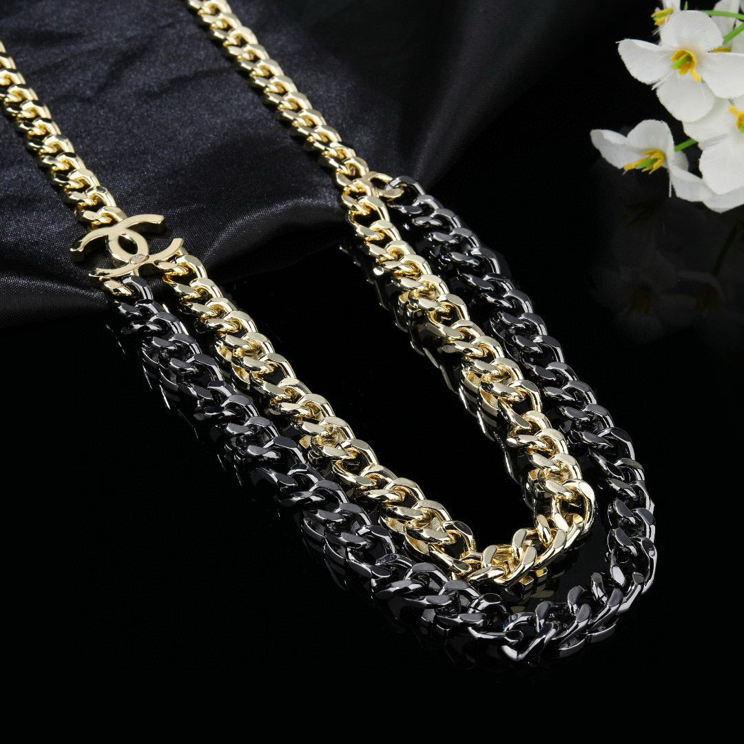 Signature Emblem Jewelry Accessory in Gold-Tone – Design 004 main product view