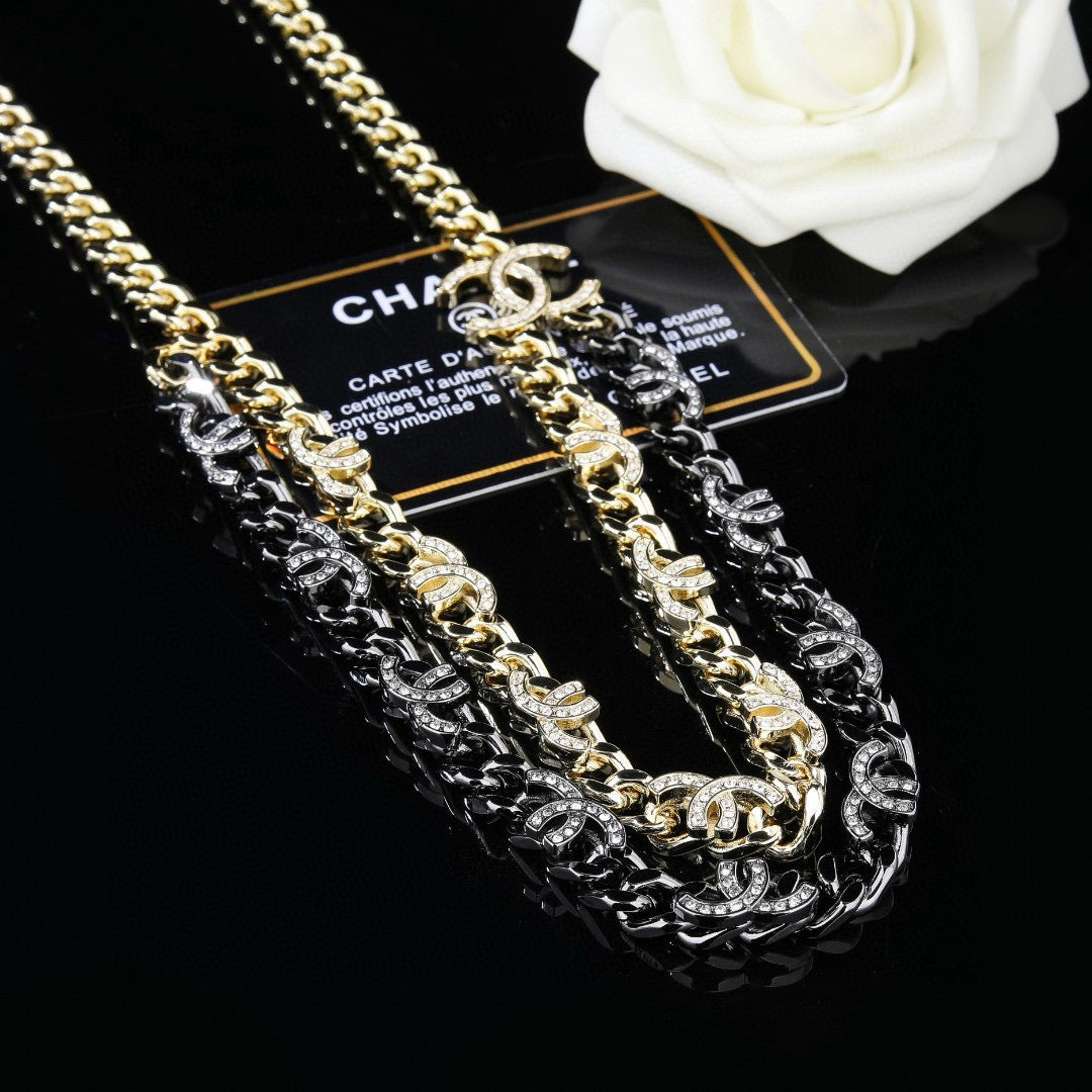 Signature Emblem Jewelry Accessory in Gold-Tone – Design 004 side detail