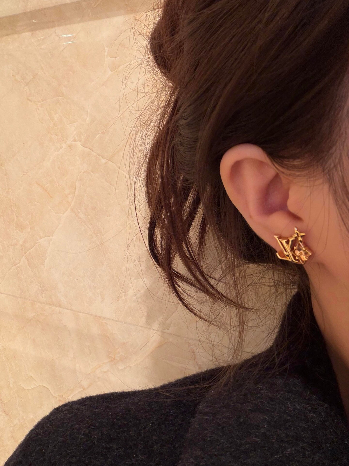 Floral Fashion Accessory – Red Detail close-up detail