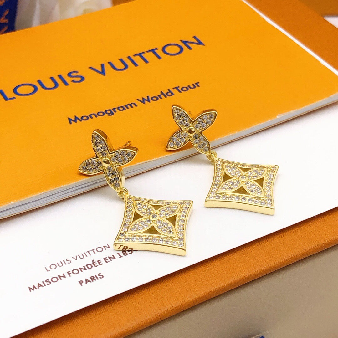 Geometric Emblem Pendant in Gold-Tone styled product view