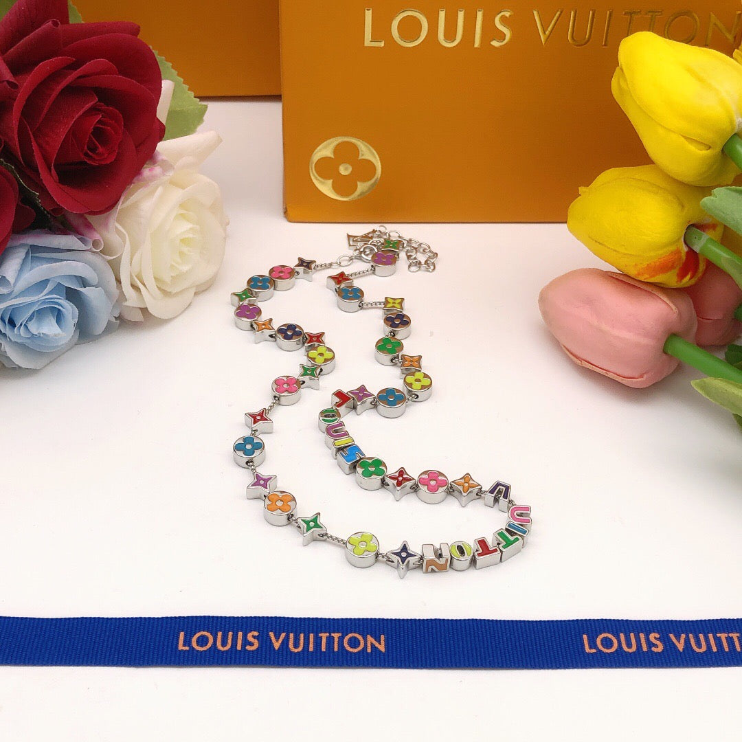 Letter Emblem Bracelet in Gold-Tone – Design 001 styled product view